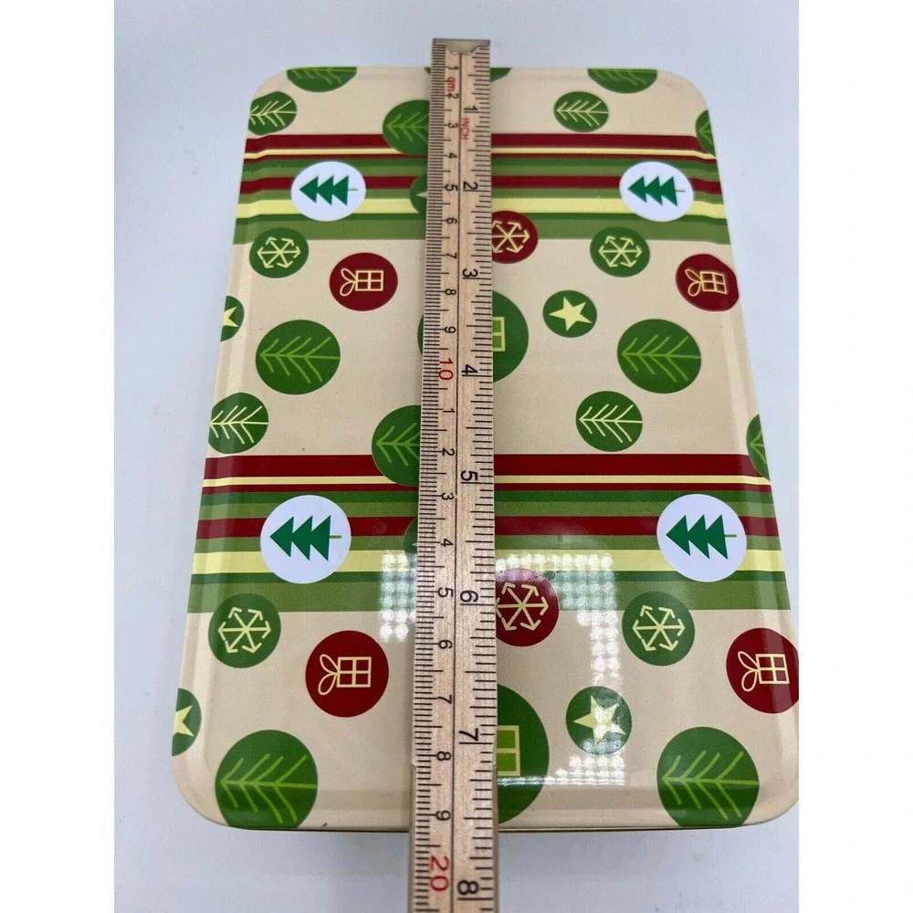 Vintage Christmas‎ Holiday 2 Lbs Cookie Gift Tin